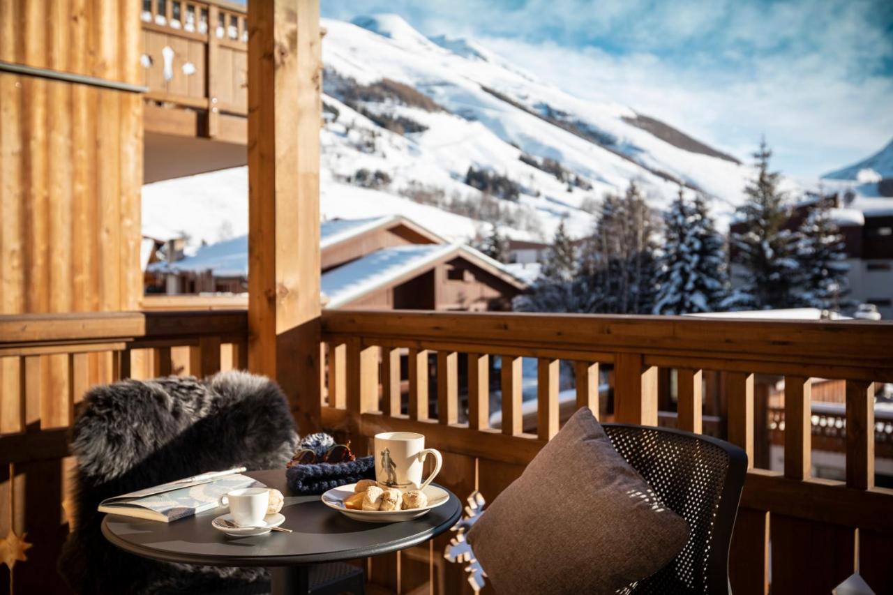 Апарт готель Terresens - Neige Et Soleil Ле-дез-Альп Екстер'єр фото